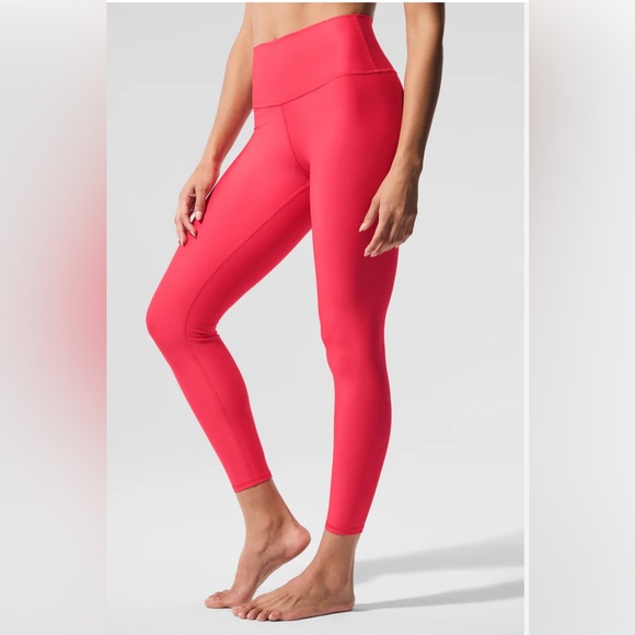ALO Women's High-Waisted Pink Leggings size small - Picture 1 of 6
